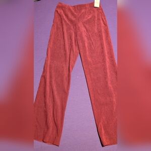 NWT Vintage Coldwater Creek Burgundy Women's Hollywood Bi Stretch Pants